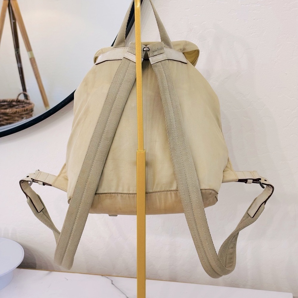 Prada Re-Nylon Beige Desert Backpack - Picture 12 of 13
